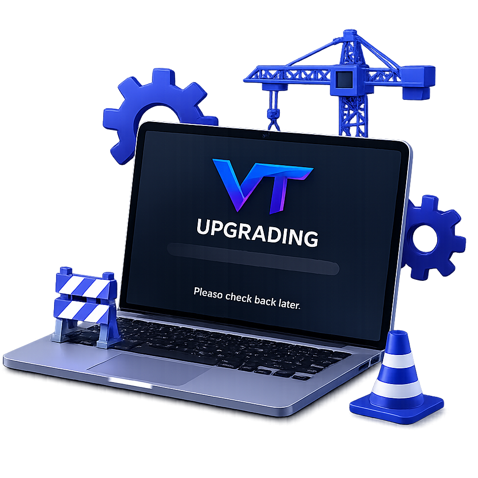 Upgrade laptop illustration